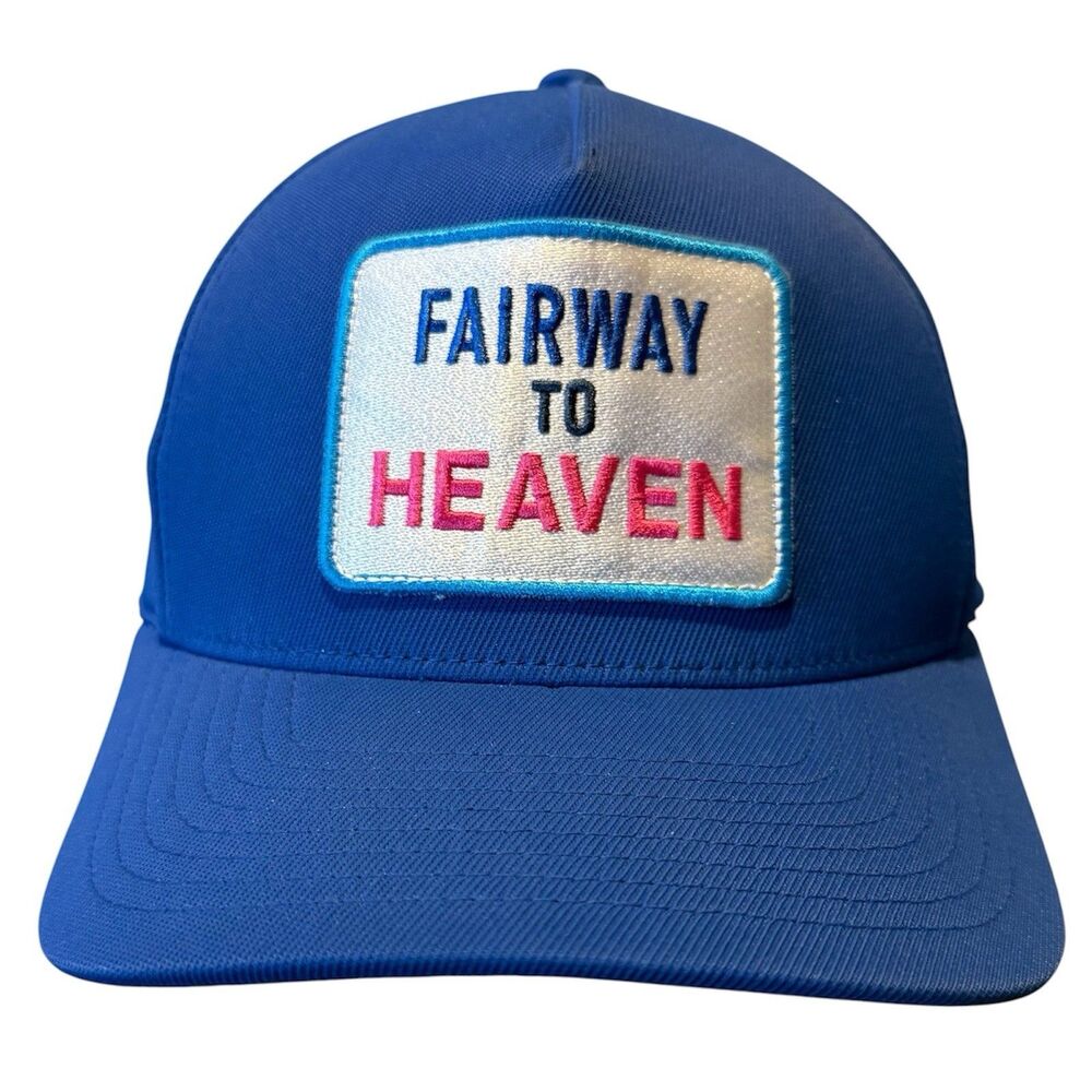G/FORE Fairway To Heaven Snapback Golf Hat Royal Blue Racer Flexfit Adjustable